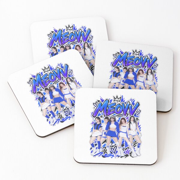 Item preview, MEOVV Group Hit Em Blue Paint Drip Graffiti Visual Art designed and sold by Valereekmerch.