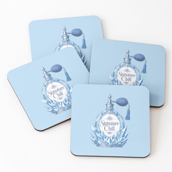 Item preview, The Icy Perfumer — Vintage Winter Fragrance Graphic designed and sold by KAYJAY DESIGNS.