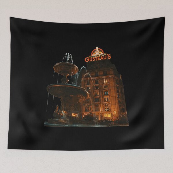 Item preview, Parisian Fountain Vintage Graphic  designed and sold by MarioTayl70080.