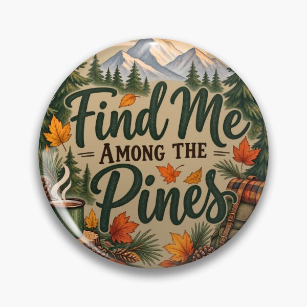 Item preview, Find Me Among the Pines – Cozy Autumn Hiking Adventure designed and sold by blankTeeShirt.