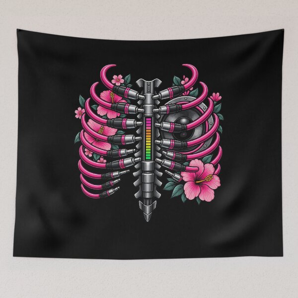 Item preview, Sound Engineer Rib Cage Wired for Sound designed and sold by stmpdwrld.