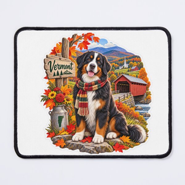 Item preview, Vermont Green Mountain Dog designed and sold by Whimspired By Paxx.