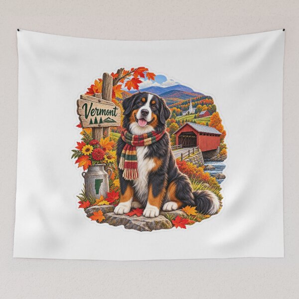 Item preview, Vermont Green Mountain Dog designed and sold by Whimspired By Paxx.