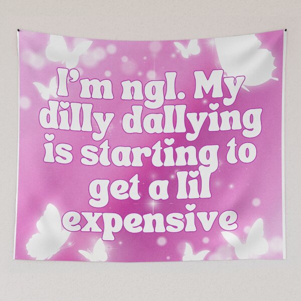 Item preview, dilly dallying designed and sold by Myth and Mayhem .