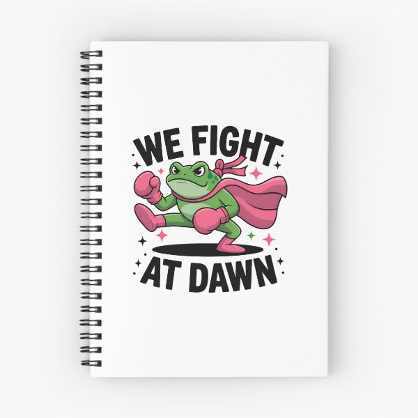 Item preview, Frog Boxer We Fight At Dawn designed and sold by SoyLamderma.