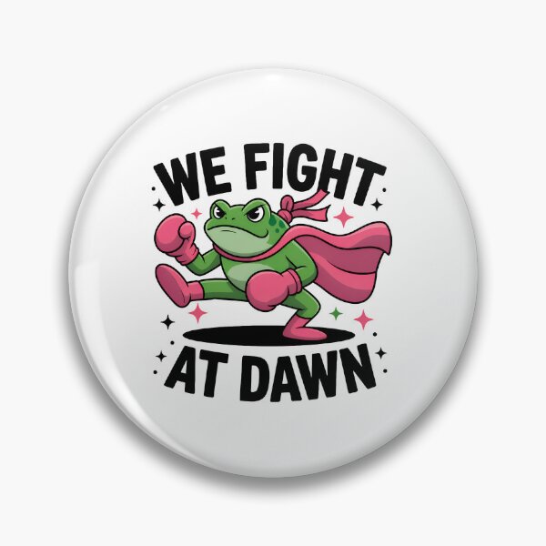 Item preview, Frog Boxer We Fight At Dawn designed and sold by SoyLamderma.
