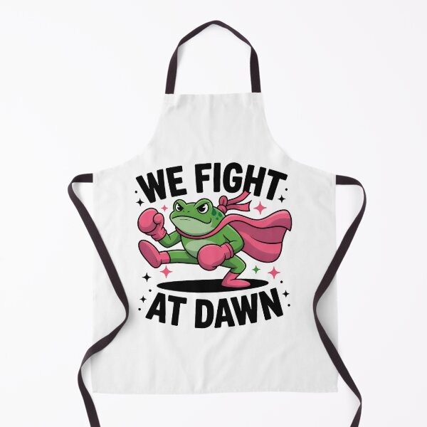 Item preview, Frog Boxer We Fight At Dawn designed and sold by SoyLamderma.