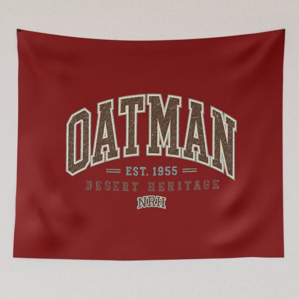 Item preview, Oatman Desert Heritage Vintage Varsity Design designed and sold by Normandy Road Heritage™ - Vintage Garage Art.