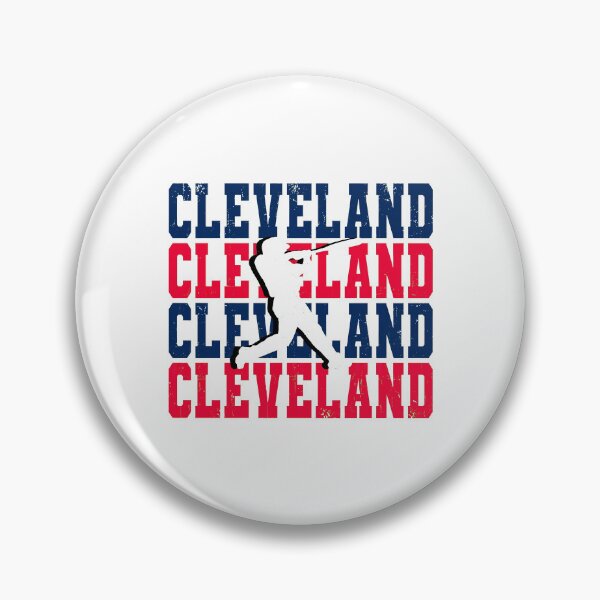 Item preview, Cleveland Baseball Player Distressed Retro designed and sold by Buccino00.