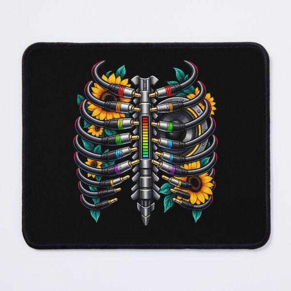 Item preview, Sound Engineer Rib Cage Wired for Sound designed and sold by stmpdwrld.