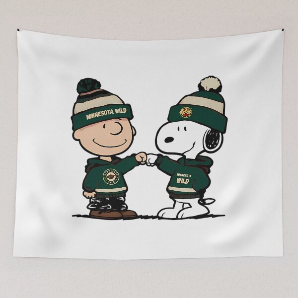 Item preview, Minnesota Wild Snoopy designed and sold by FitsyFit.