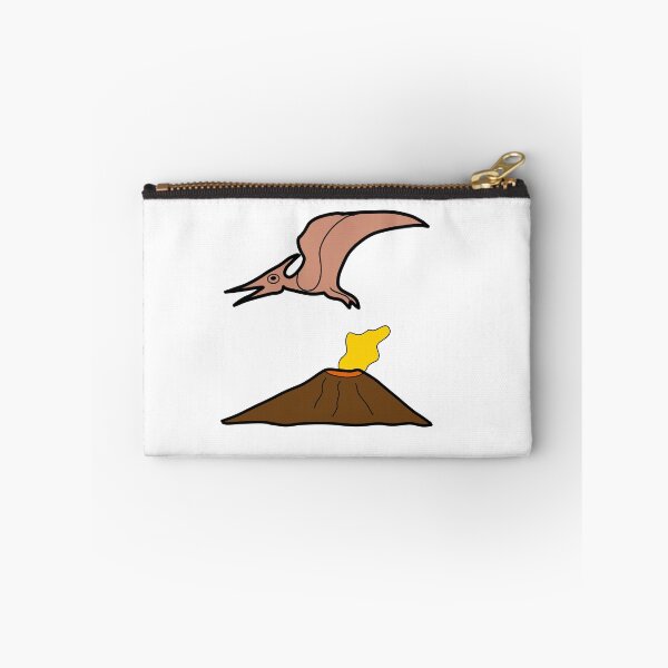 Item preview, Dinosaur Pterodactyl volcano Cute Funny History animal designed and sold by khulisara246.