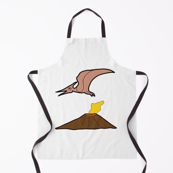 Item preview, Dinosaur Pterodactyl volcano Cute Funny History animal designed and sold by khulisara246.