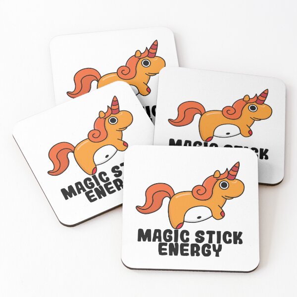 Item preview, Magic Stick Energy | Funny Unicorn Character designed and sold by Creatory.studio.