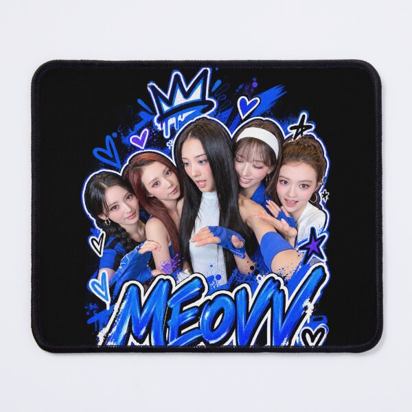 Item preview, MEOVV Ddi Ro Ri Stage Blue Splatter Performance Graphic designed and sold by Valereekmerch.