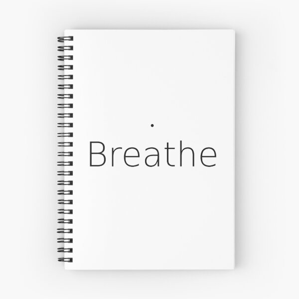 Item preview, Breathe Minimalist Typography Quote Design designed and sold by Designsaurus.