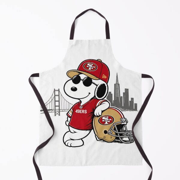 Item preview, 49ers Fan Snoopy Helmet City Bridge Graphic designed and sold by GrimVibeArts.