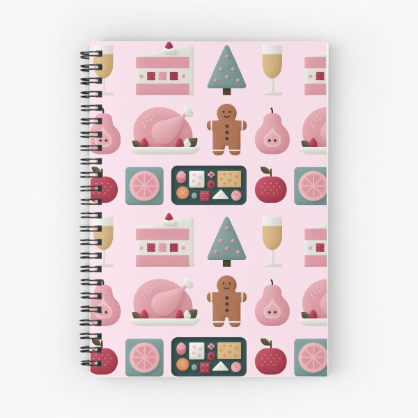 Item preview, Cute Pink Holiday And Food Pattern designed and sold by colorful-white.