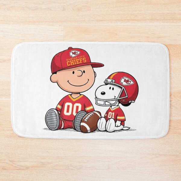 Item preview, Snoopy And Charlie Brown Kansas City Football Fan designed and sold by DamianRoy88.