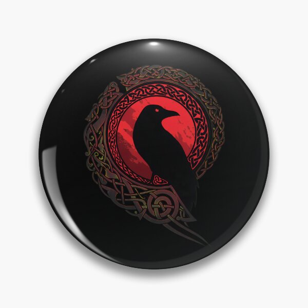 Item preview, Raven Knotwork Dark Nordic Symbolism  designed and sold by Jameyrebsv.