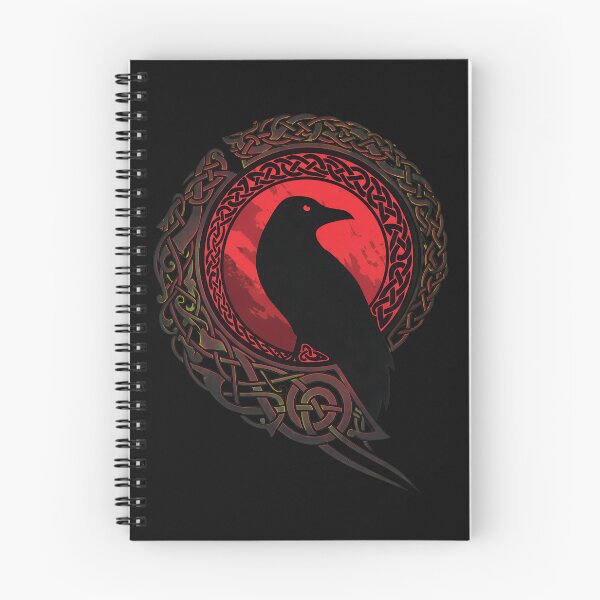 Item preview, Raven Knotwork Dark Nordic Symbolism  designed and sold by Jameyrebsv.