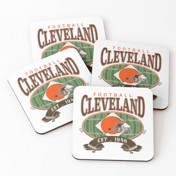 Item preview, Cleveland Retro Football Helmet Graphic designed and sold by Slomski90.