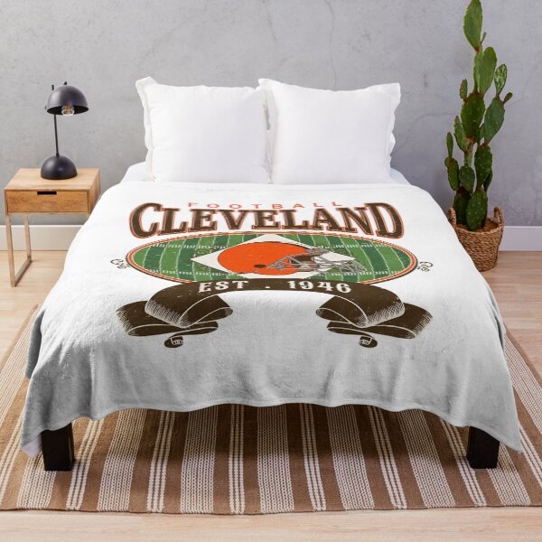 Item preview, Cleveland Retro Football Helmet Graphic designed and sold by Slomski90.