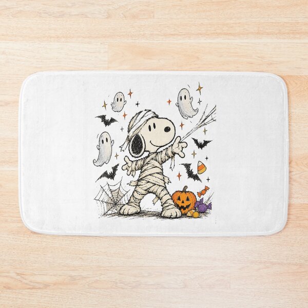 Item preview, Mummy Snoopy shooting webs for Halloween designed and sold by GrimVibeArts.