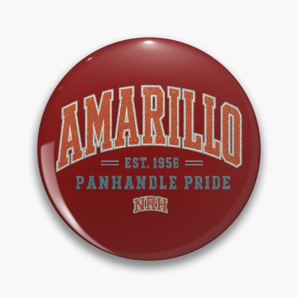 Item preview, Amarillo Panhandle Pride Vintage Varsity Design designed and sold by Normandy Road Heritage™ - Vintage Garage Art.