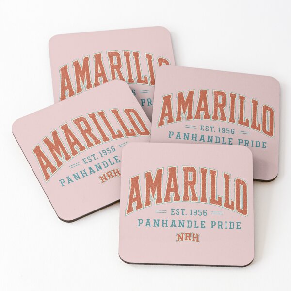 Item preview, Amarillo Panhandle Pride Vintage Varsity Design designed and sold by Normandy Road Heritage™ - Vintage Garage Art.