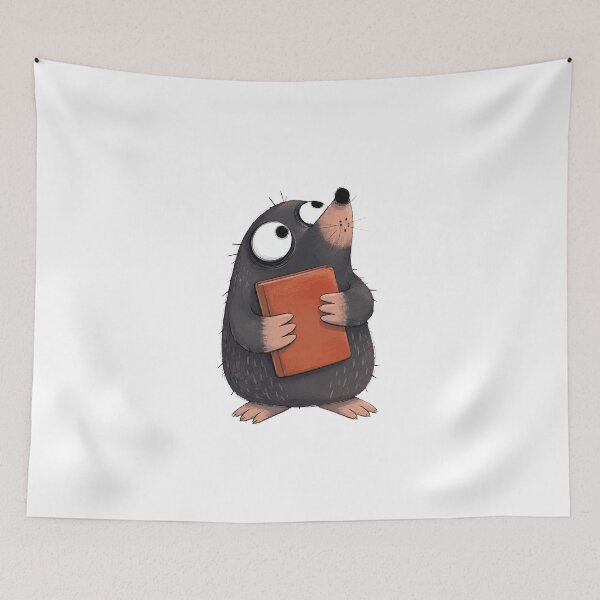 Item preview, Tiny Journal Mole designed and sold by The-Art-of-D.