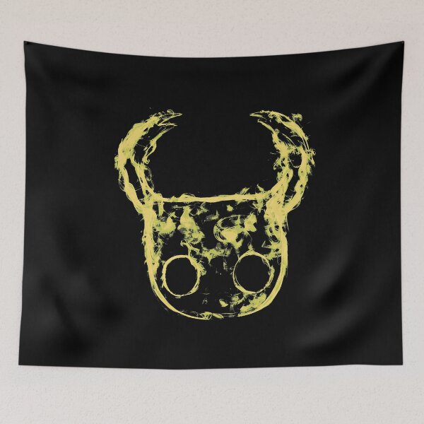 Item preview, Smoky Knight Helmet Graphic  designed and sold by DawnHuang79864.