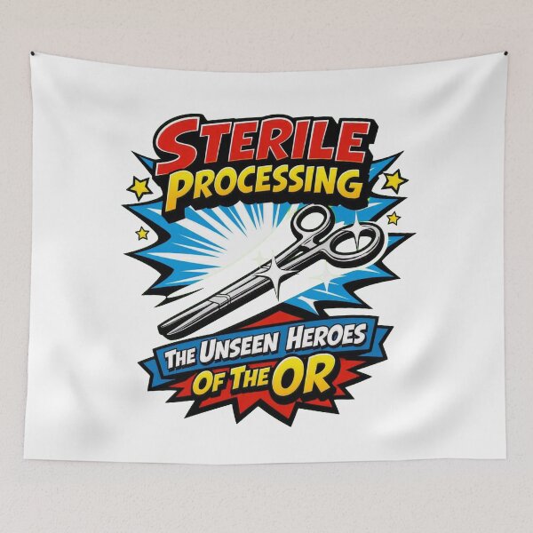 Item preview, Sterile Processing The Unseen Heroes Of The OR Funny designed and sold by Timeless Junction.