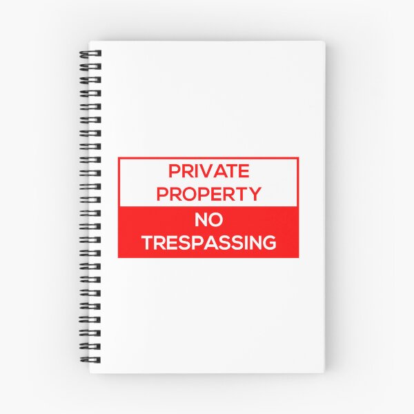 Item preview, No Trespassing designed and sold by Rayan-hopper.
