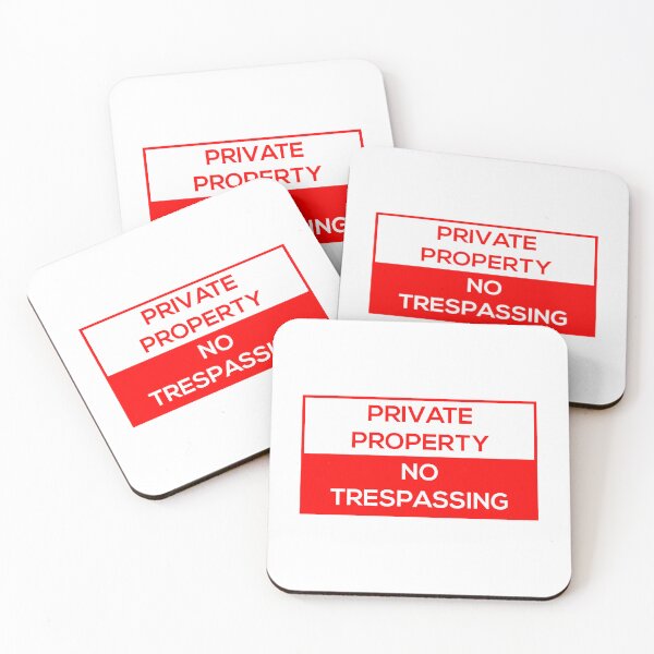 Item preview, No Trespassing designed and sold by Rayan-hopper.