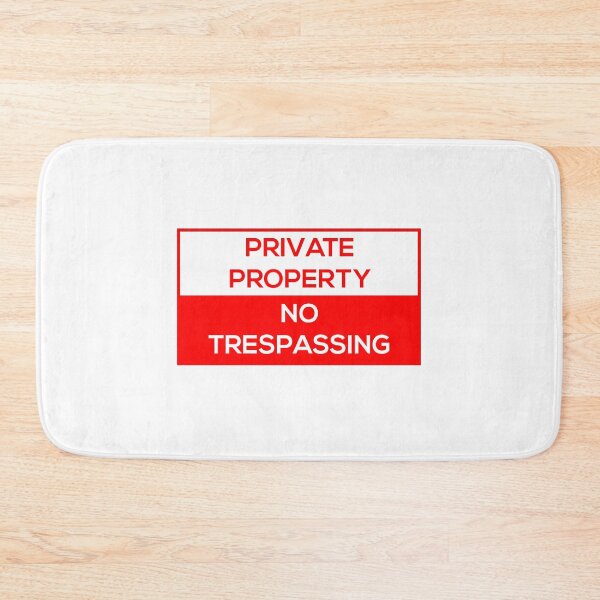 Item preview, No Trespassing designed and sold by Rayan-hopper.