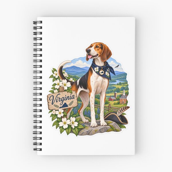 Item preview, Virginia Blue Ridge Dog designed and sold by Whimspired By Paxx.
