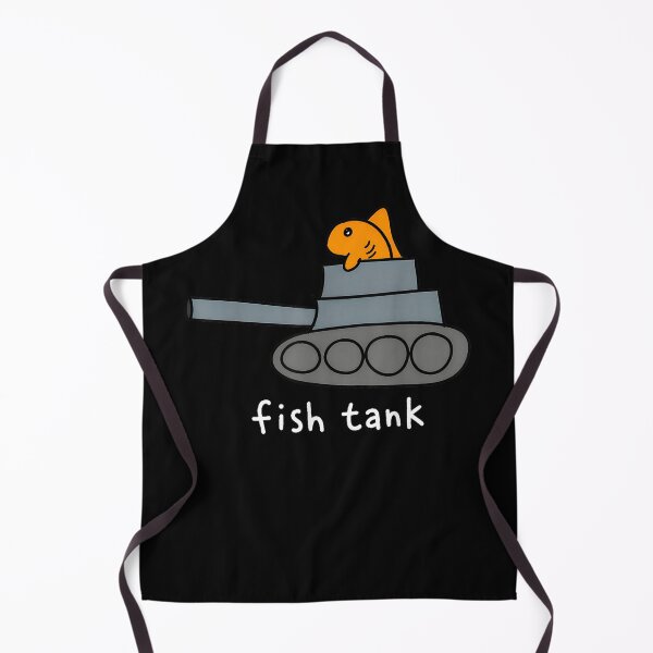 Item preview, Fish Tank Funny Fish Military Tank Aquarium Pun designed and sold by Achkalona.