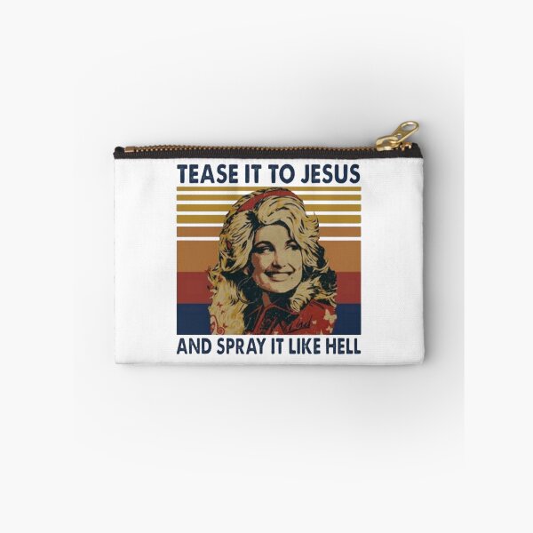 Item preview, Tease It To Jesus And Spray It Like Hell Dolly Parton Country Hair Fan designed and sold by DojaminMartinez.