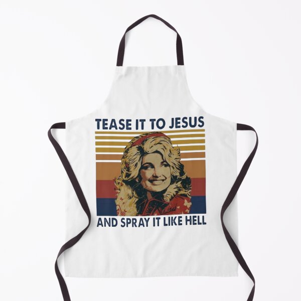 Item preview, Tease It To Jesus And Spray It Like Hell Dolly Parton Country Hair Fan designed and sold by DojaminMartinez.