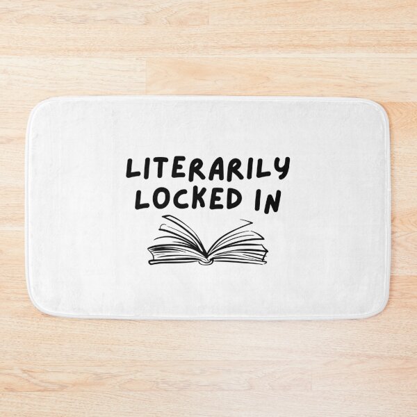 Item preview, Literarily Locked In | Bookish | Booktok | Funny designed and sold by The Turquoise Brush.