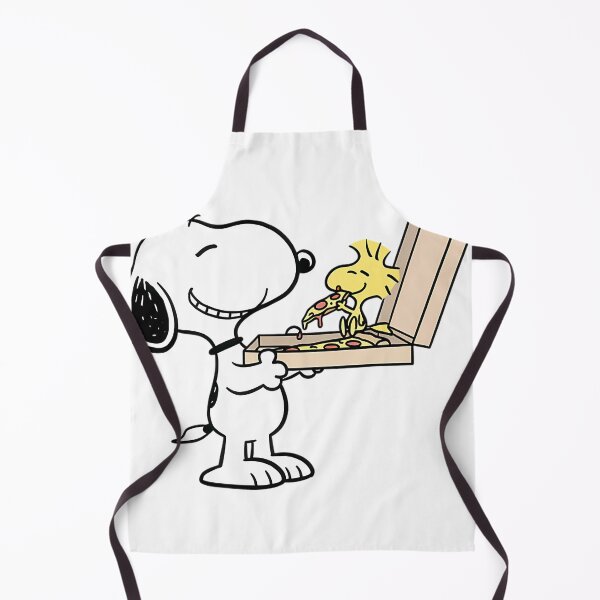 Item preview, Snoopy Serving Pizza To Woodstock designed and sold by FitsyFit.