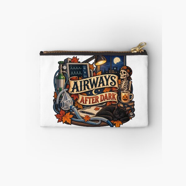 Item preview, Airways After Dark Respiratory Therapist designed and sold by supertae.