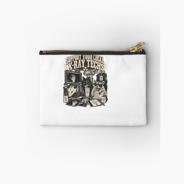 Item preview, Support Your Local X-Ray Techs Funny Animals Radiology Design designed and sold by PaulaRyan1.
