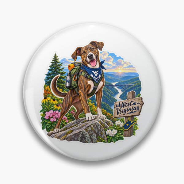 Item preview, West Virginia Mountain Dog designed and sold by Whimspired By Paxx.