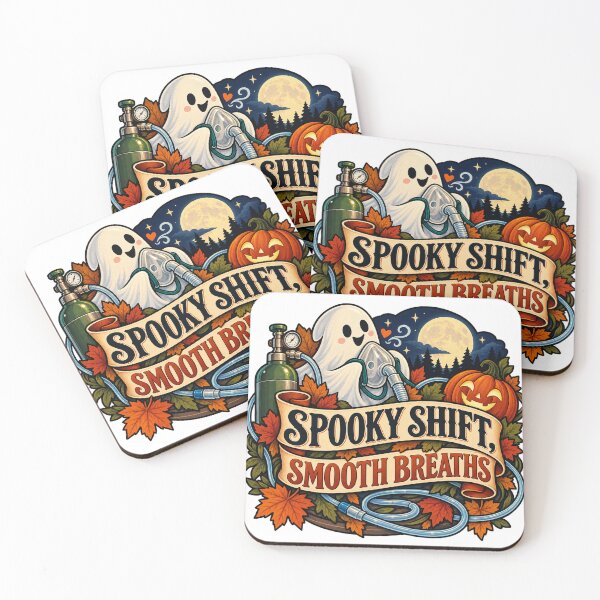 Item preview, Spooky Shift, Steady Airways Respiratory Therapist designed and sold by supertae.