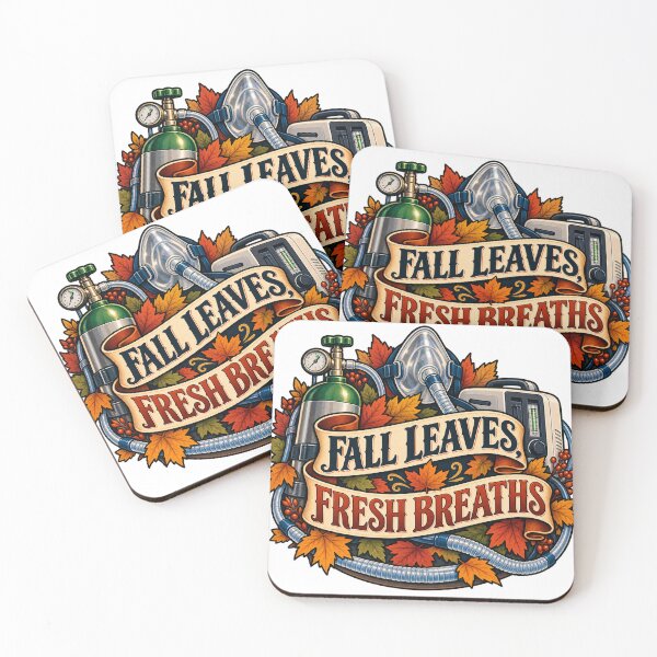 Item preview, Fall Leaves, Fresh Breaths Respiratory Therapist designed and sold by supertae.
