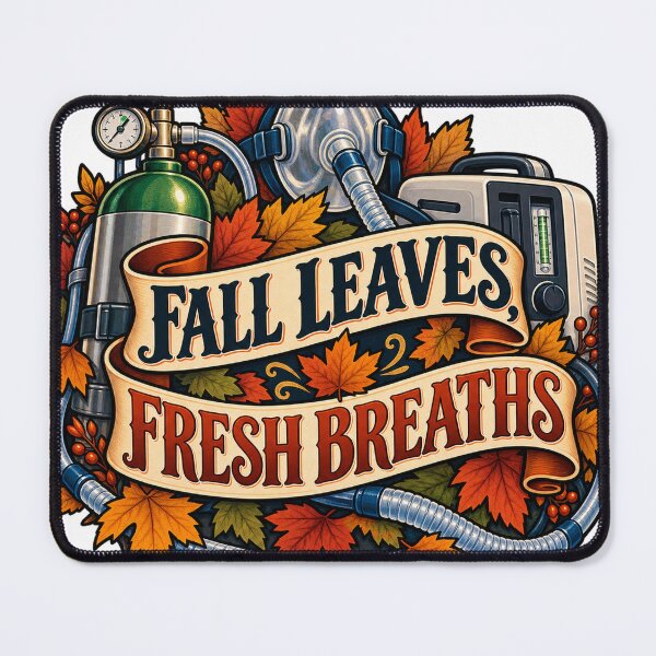 Item preview, Fall Leaves, Fresh Breaths Respiratory Therapist designed and sold by supertae.