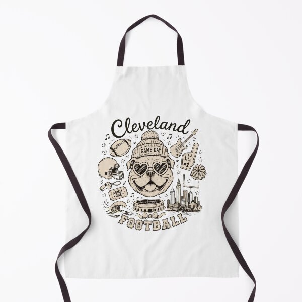 Item preview, Cleveland Game Day Dog Fan Apparel designed and sold by rtinJuniper.