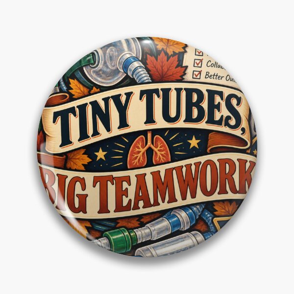 Item preview, Tiny Breaths, Big Teamwork Respiratory Therapist designed and sold by supertae.